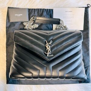 Yves Saint Laurent Black Shoulder Bag